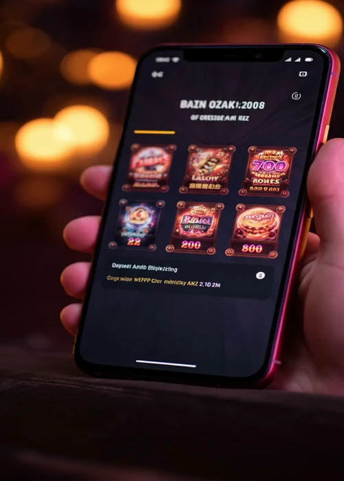 Strategische Spielauswahl im Hurrah Casino mit verschiedenen Slot-Spielen und Jackpot-Symbolen für ein optimiertes Spielerlebnis